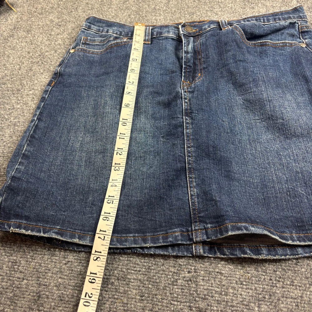 STETSON Women’s Denim Jean Skirt size: 12 - Picture 4 of 6